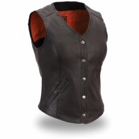 Motorbike Leather Vests