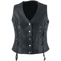 Motorbike Leather Vests